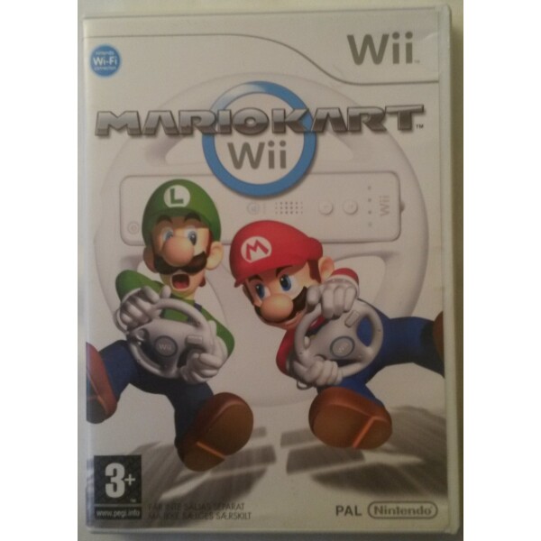 Wii Mario Kart (Utan bok) (Skiva med nyutskrivet fodral) - Bild 2