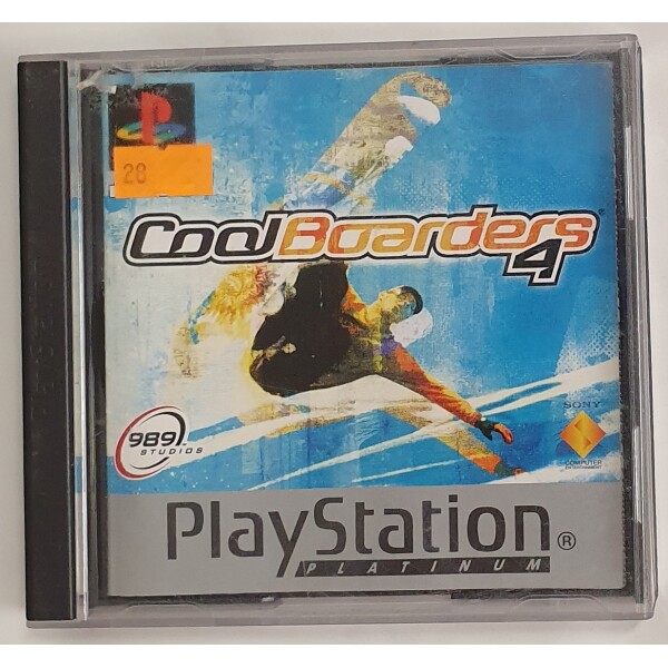 PS1 Cool Boarders 4 platinum