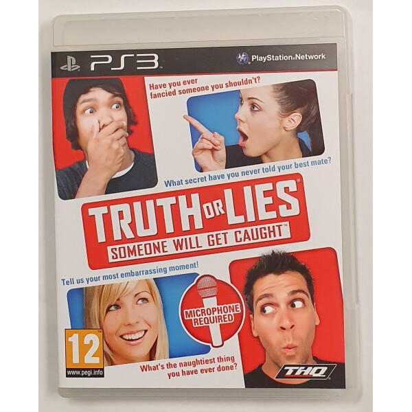 PS3 Truth or lies (Frågespel för mikrofon)