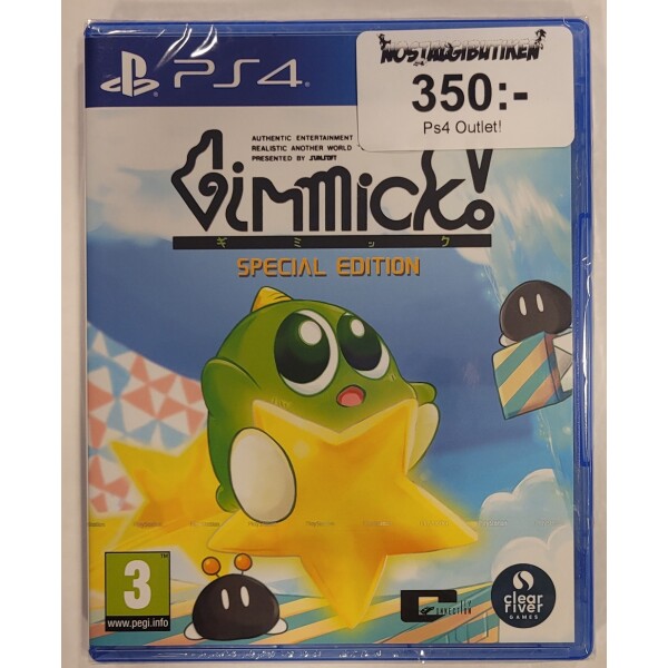 PS4 Gimmick Special Edition (Nytt)