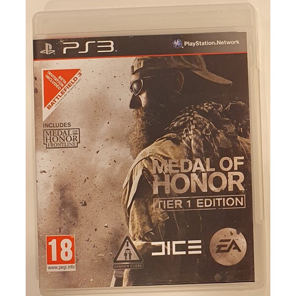 PS3 Medal of honor - tier 1 edition