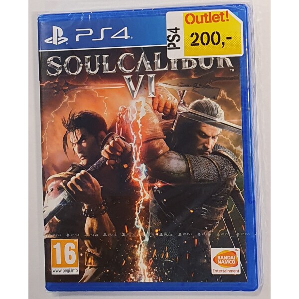 PS4 Soul calibur VI - 6 (Nytt)