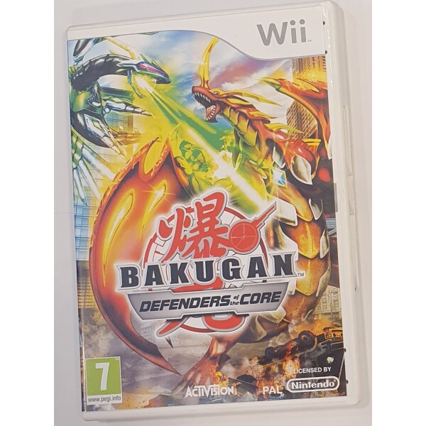 Wii Bakugan defenders of the core