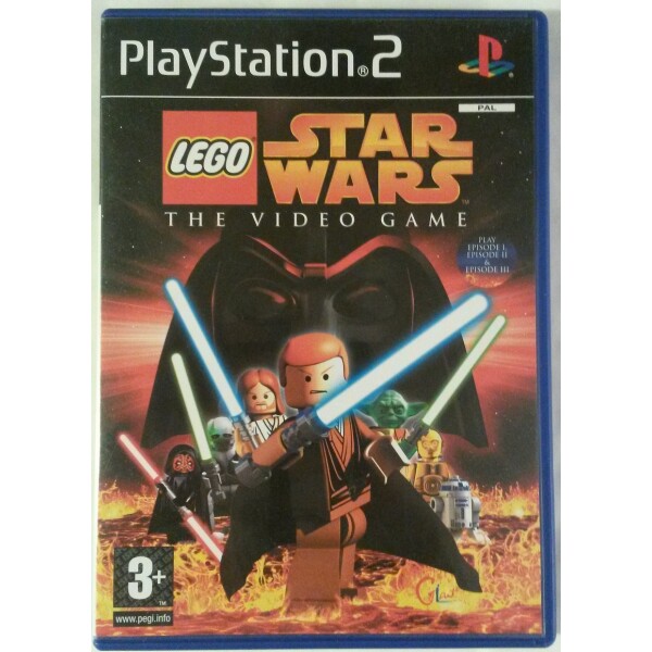 PS2 Lego Star Wars (utan bok)