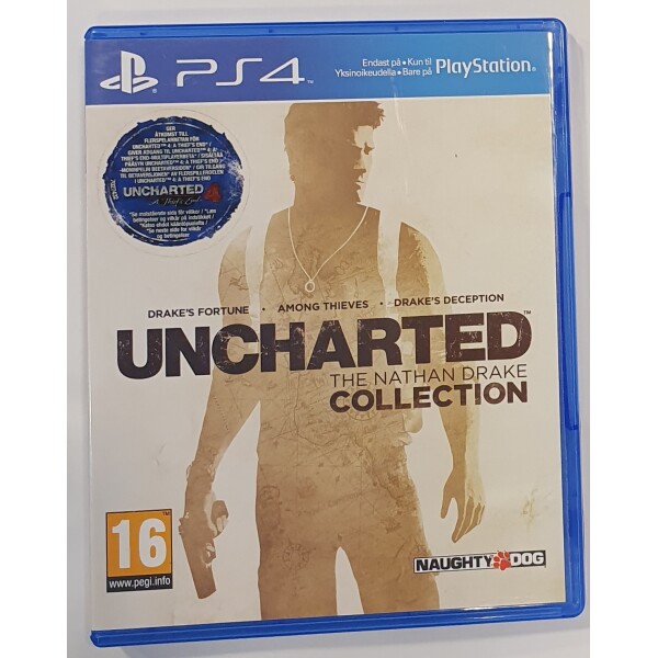 PS4 Uncharted The Nathan Drake Collection (vitt omslag) (BEG)