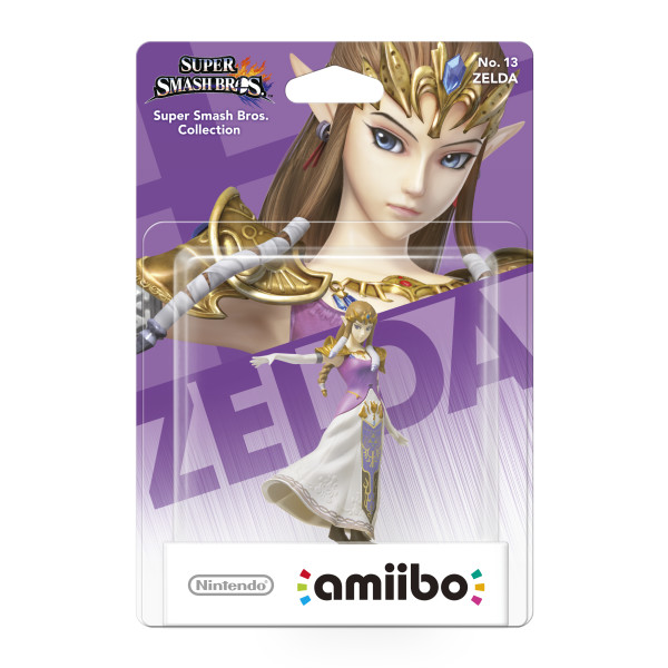 Amiibo – Super Smash Collection – Nr. 13 - Zelda (Nytt)