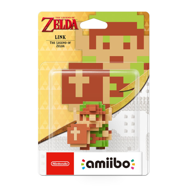 Amiibo - Link 8-Bit - The Legend of Zelda (Nytt)