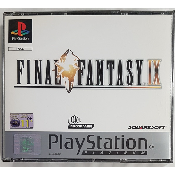 PS1 Final Fantasy IX 9 platinum