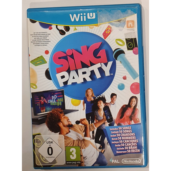 Wii-U Sing Party