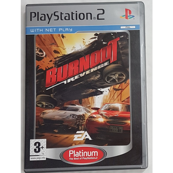 PS2 Burnout Revenge platinum