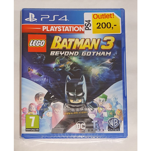 PS4 Lego Batman 3 platinum (Nytt)