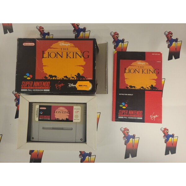 SNES Lion King SCN (Komplett)