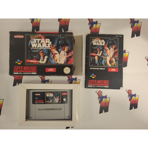 SNES Super Star Wars SCN (Komplett)