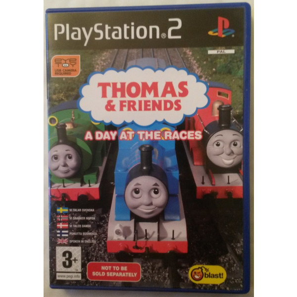 PS2 Thomas & Friends - A day at the races (Eye Toy) (utan bok)