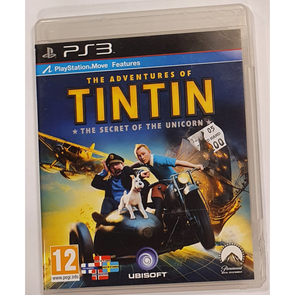 PS3 Tintin Secret of the Unicorn