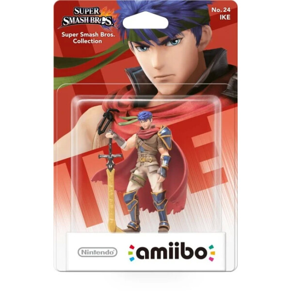 Amiibo - Super Smash Collection - Nr. 24 - IKE (Nytt)