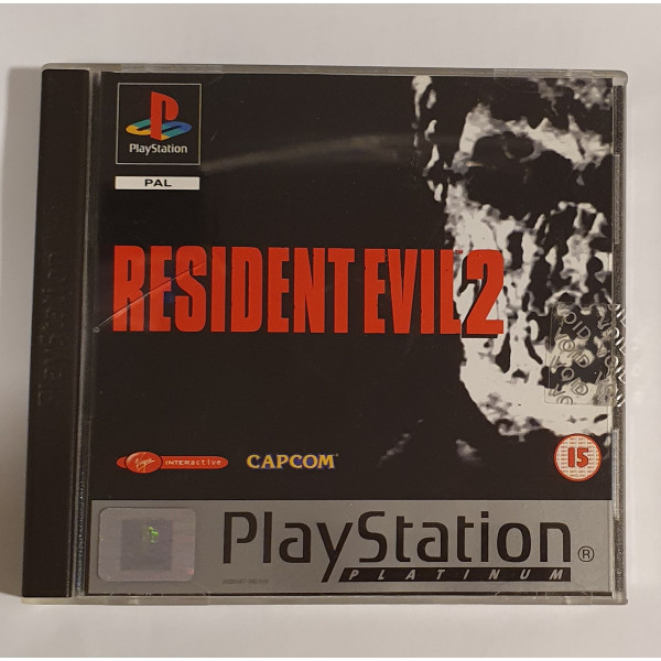 PS1 Resident Evil 2 platinum