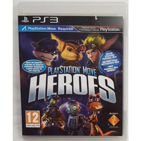 PS3 Playstation Move Heroes