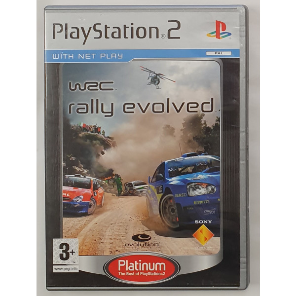 PS2 WRC Rally Evolved platinum