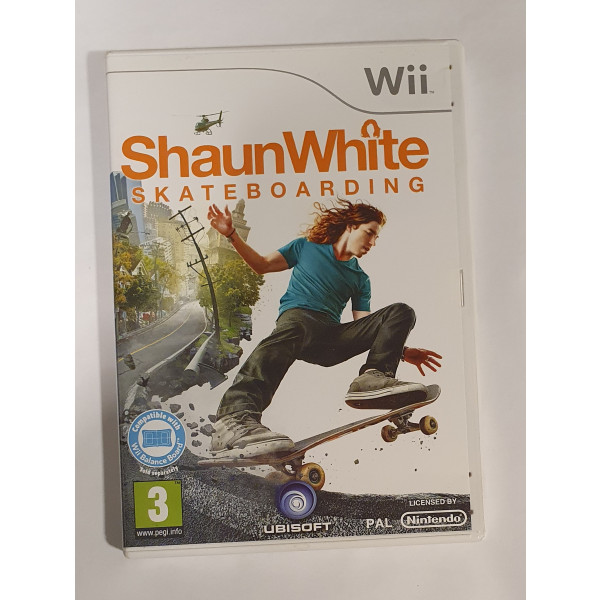 Wii Shaun White Skateboarding