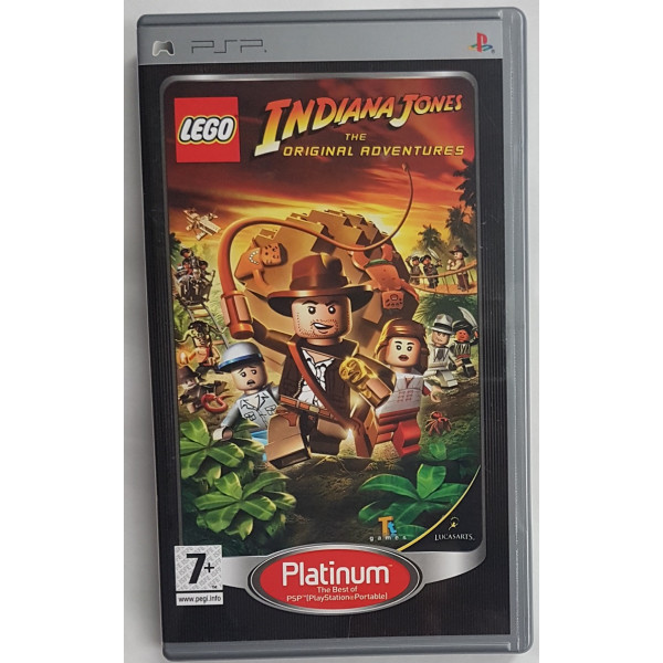 PSP Lego Indiana Jones platinum