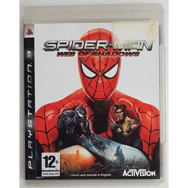 PS3 Spider-Man Web of Shadows