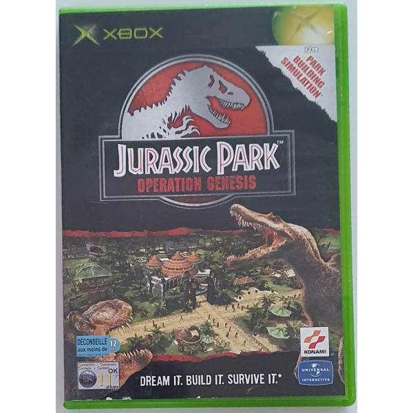 X Jurassic Park operation genesis (utan bok)