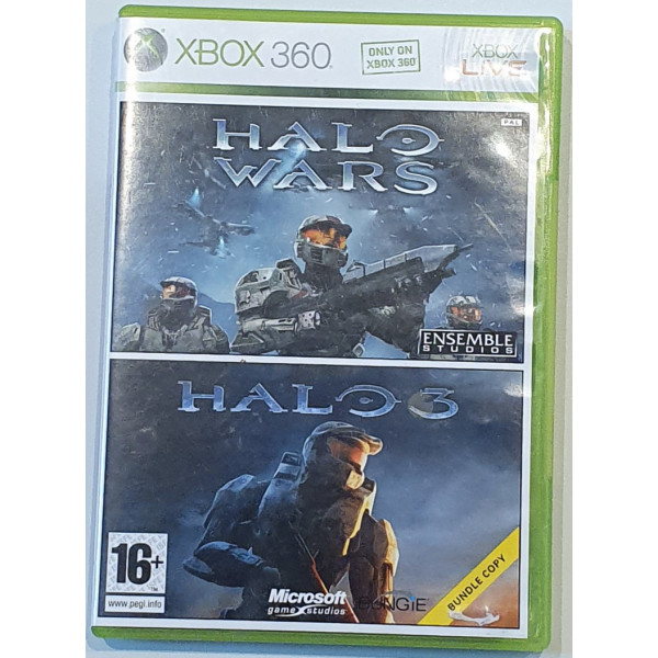 360 Halo Wars + Halo 3 (Bundle)