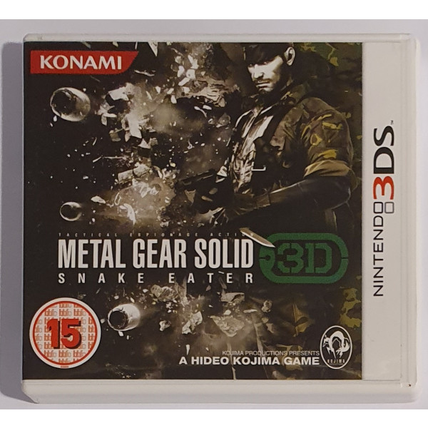 3DS Metal Gear Solid Snake Eater