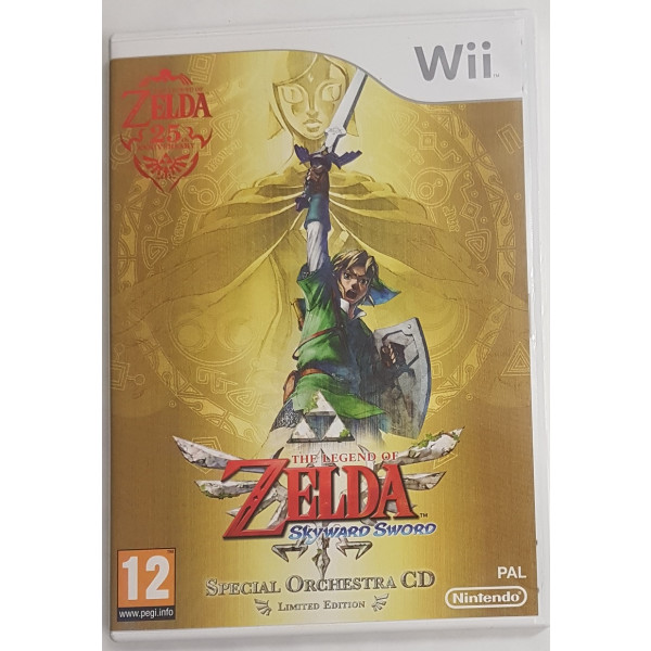 Wii Zelda Skyward Sword (inkl Zelda Symphony CD)