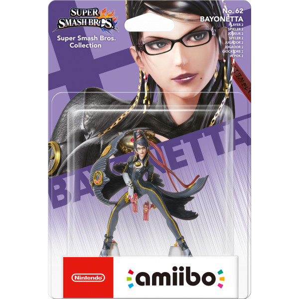 Amiibo - Super Smash Collection - Nr. 62 - Bayonetta (player 2) (Nytt)