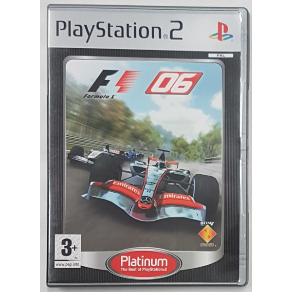 PS2 Formula One 06 Platinum (Utan bok)