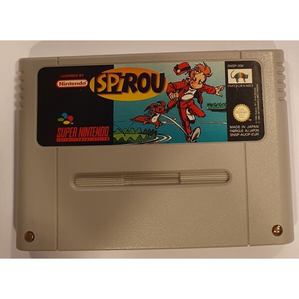 SNES Spirou EUR