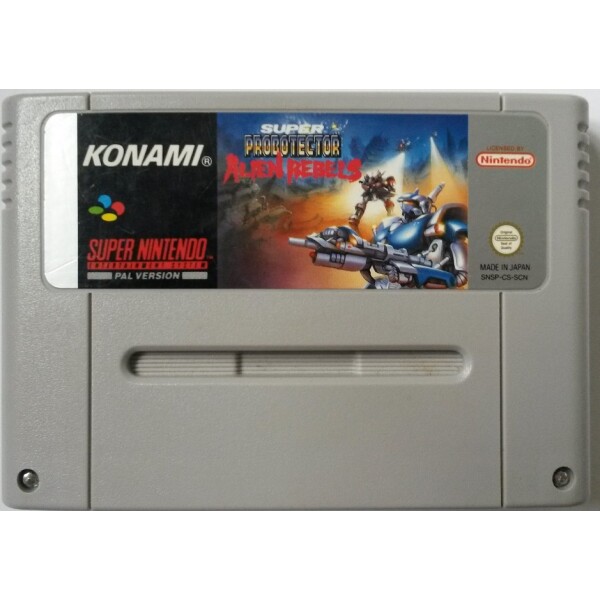 SNES Super Probotector SCN