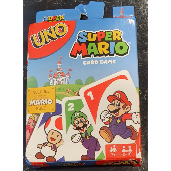 UNO - Super Mario - Card Game (Nytt)