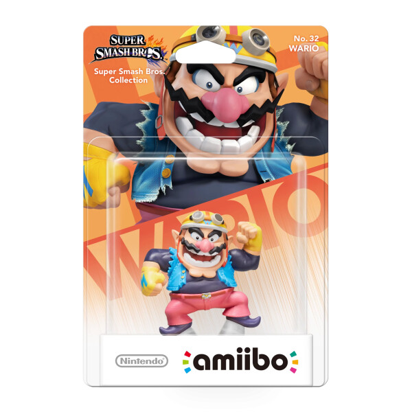 Amiibo – Super Smash Collection Nr. 32 - Wario (Nytt)