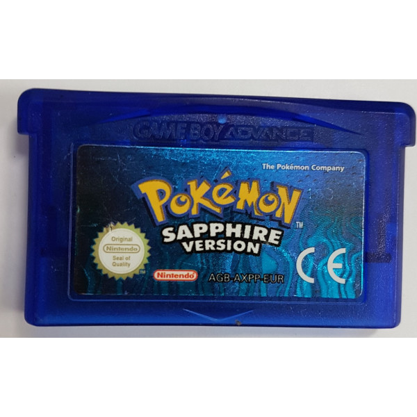 GBA Pokemon Sapphire (Svensksålt)