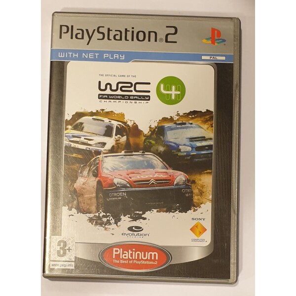 PS2 WRC 4 platinum