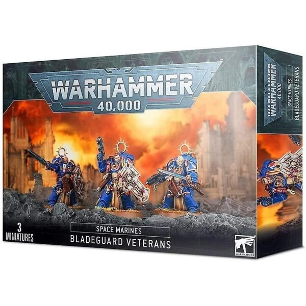 WH - 40K Space Marines Bladeguard veterans (Ny)