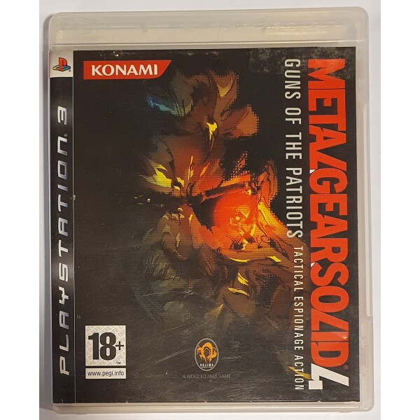 PS3 Metal Gear solid 4