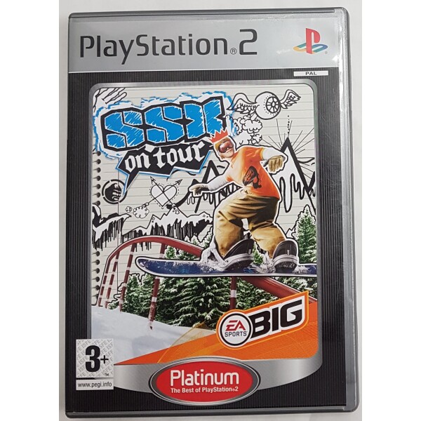 PS2 SSX On tour platinum