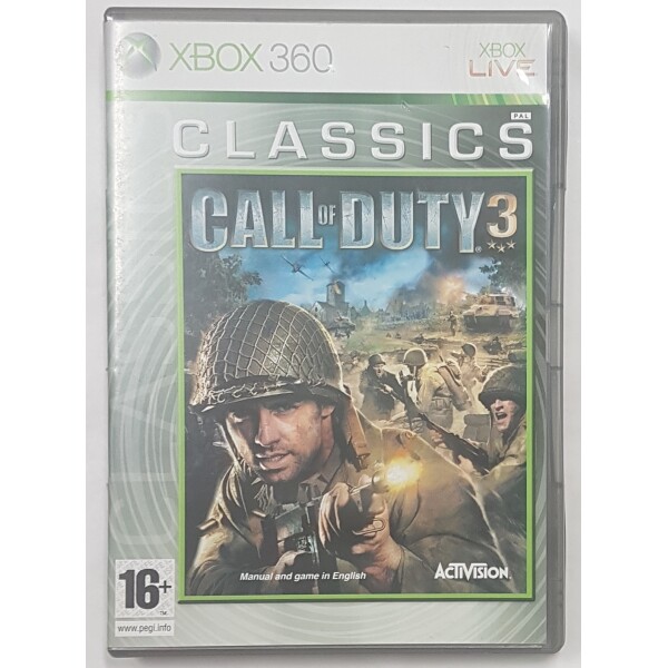 360 Call of Duty 3 classics