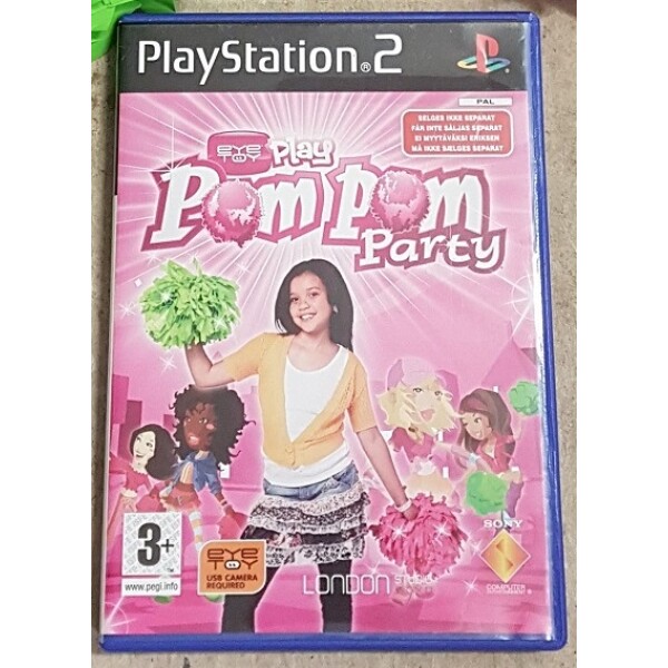 PS2 EyeToy Pom Pom Party (utan PomPoms)