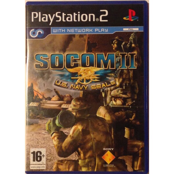 PS2 Socom 2 US Navy Seals