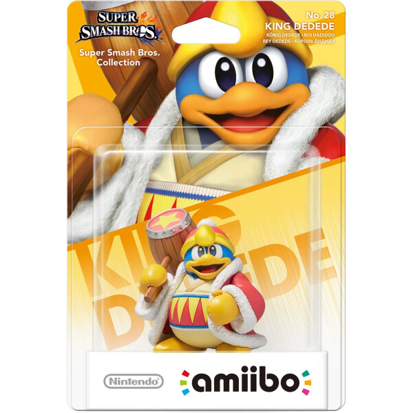 Amiibo – Super Smash Collection - Nr. 28 - King Dedede (Nytt)