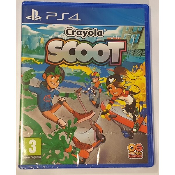 PS4 Crayola Scoot (Nytt)