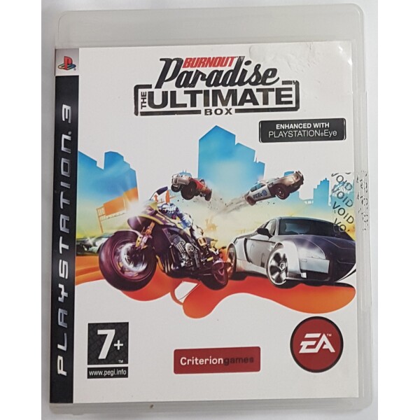 PS3 Burnout Paradise (Ultimate Box)