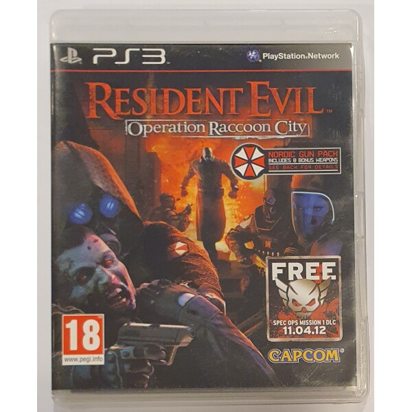 PS3 Resident Evil Operation Raccoon City