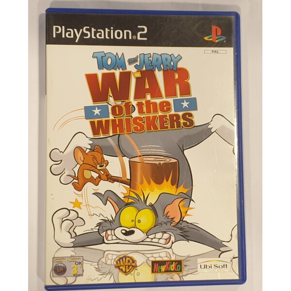 PS2 Tom & Jerry - War of the Whiskers (utan bok)