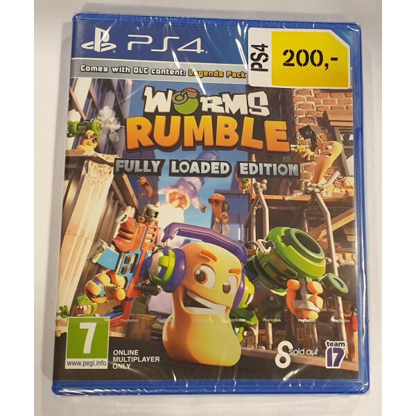 PS4 Worms Rumble (Nytt)